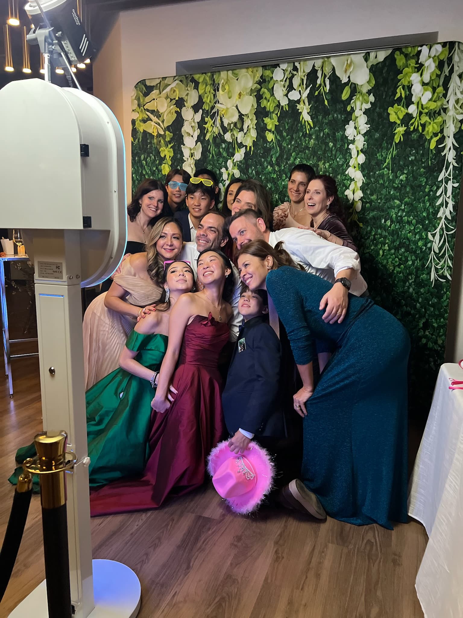 Photobooth Setup from Front